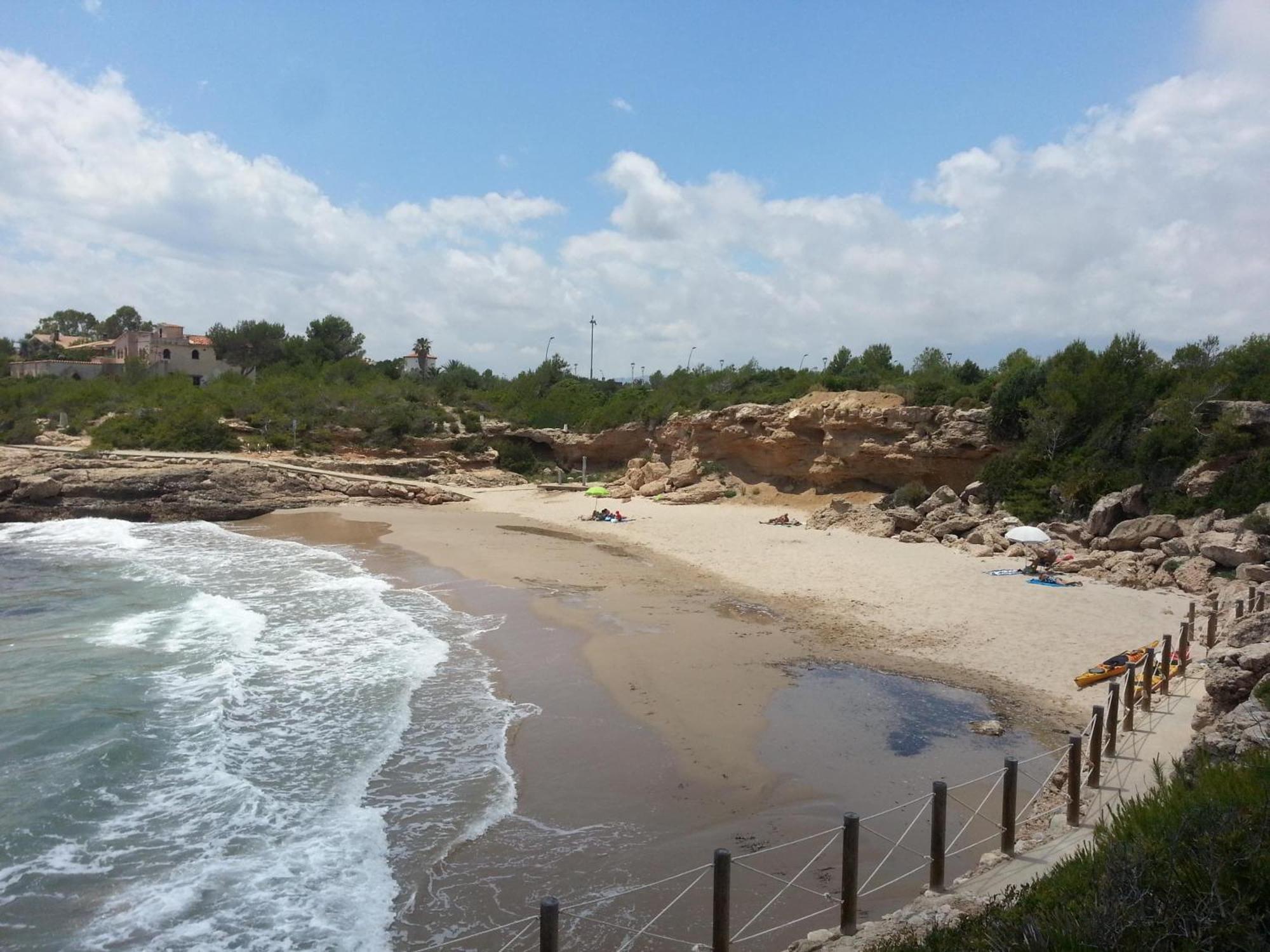 Encantador Apartamento Gaviotas Cerca De La Playa Apartment Calafat Bagian luar foto