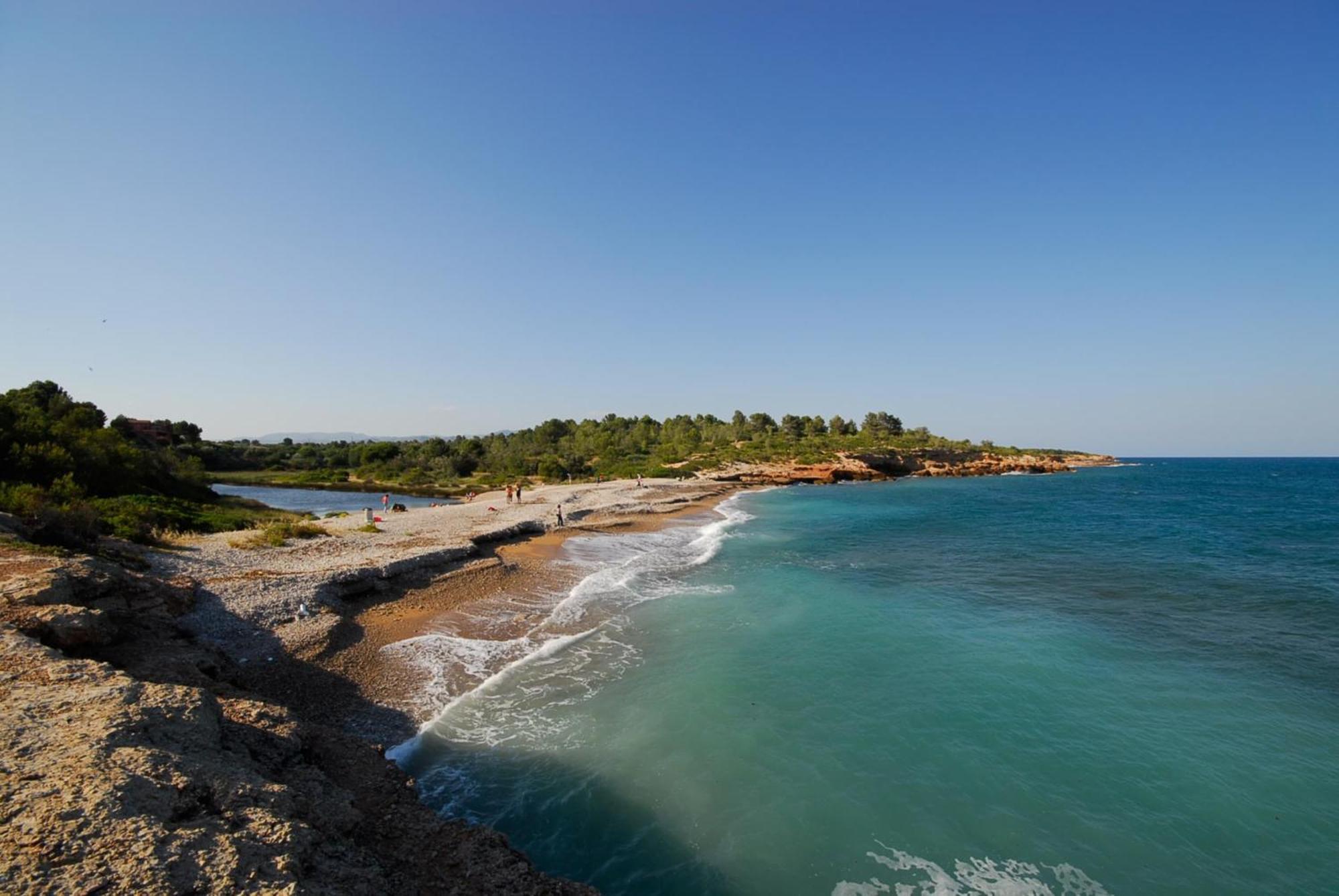 Encantador Apartamento Gaviotas Cerca De La Playa Apartment Calafat Bagian luar foto