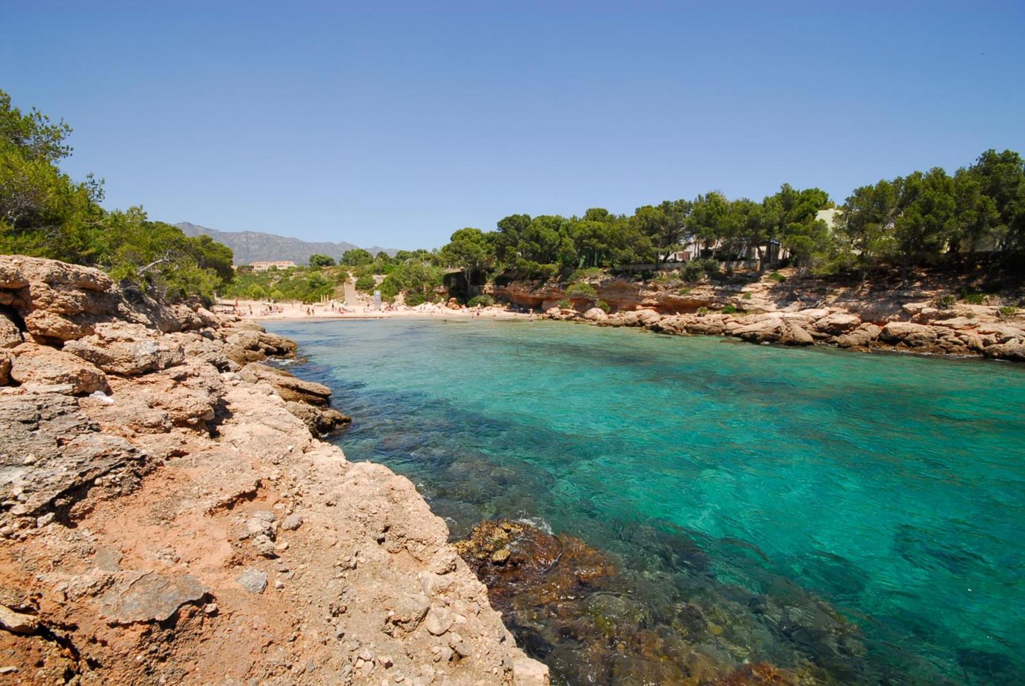 Encantador Apartamento Gaviotas Cerca De La Playa Apartment Calafat Bagian luar foto